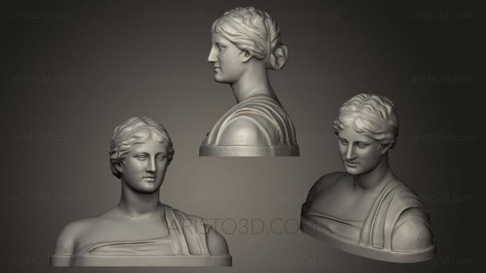 Busts and heads antique and historical (BUSTA_0134) 3D model for CNC machine